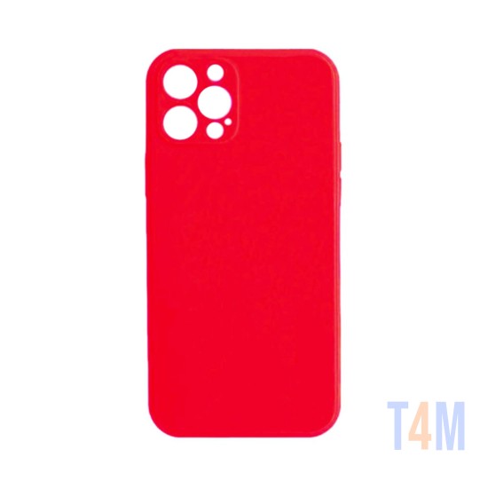 Capa de Silicone Mole para Apple iPhone 13 Pro Vermelho